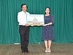 Hỗ trợ Bệnh viện ĐKTT Tiền Giang kinh phí phòng, chống Covid-19
