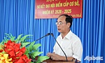 Công tác tổ chức đại hội điểm bảo đảm yêu cầu, đạt kết quả tốt
