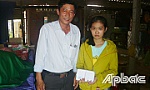 Gia đình anh Ngô Văn Long tiếp tục được hỗ trợ