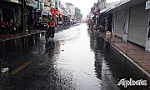 TP. Mỹ Tho xuất hiện cơn mưa 