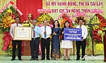 Mỹ Hạnh Đông ra mắt xã nông thôn mới