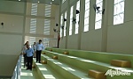Huyện Gò Công Đông: Nghiệm thu đưa vào sử dụng Nhà luyện tập thể thao