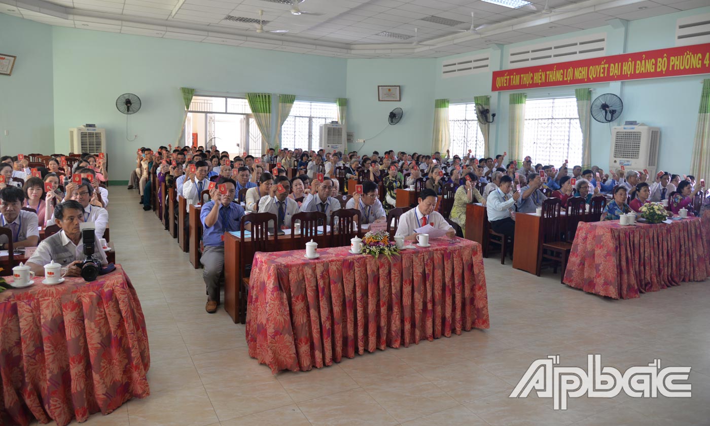 Quang cảnh đại hội.