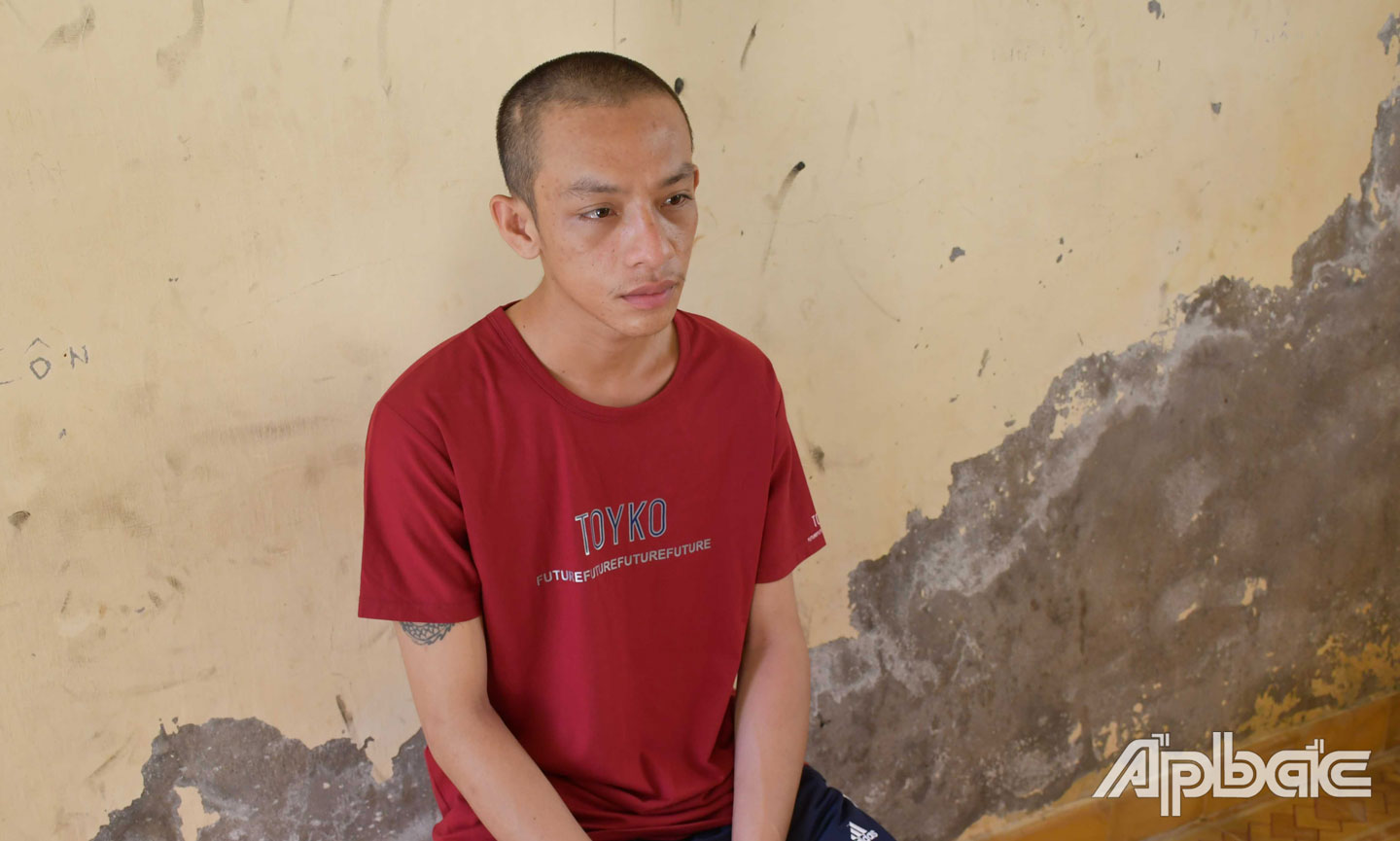 Đối tượng Trần Thái Xuyên - Ảnh: Lê Hoài