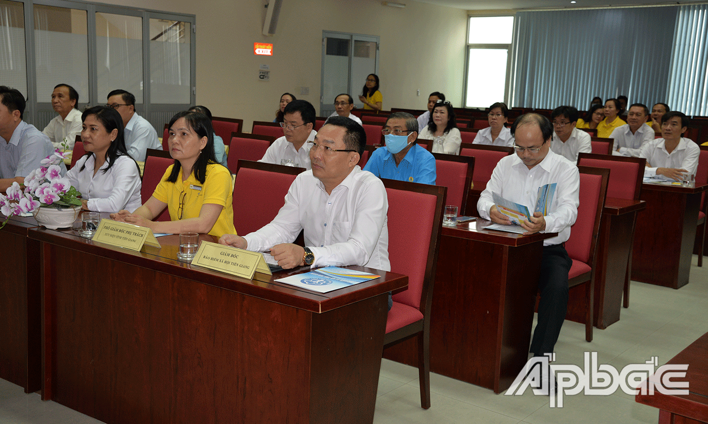 Quang cảnh tại điểm  cầu tỉnh Tiền Giang