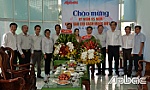 Lãnh đạo tỉnh Tiền Giang thăm, chúc mừng các cơ quan báo chí