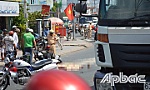 Va chạm xe bồn, 1 phụ nữ tử vong
