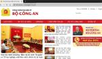 Giả website Bộ Công an, phát tán phần mềm gián điệp VN84App