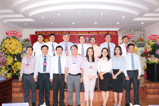 Ban chấp hành  nhiệm kỳ 2020 -2025 ra mắt Đại hội.