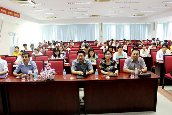 Lãnh đạo BHXH tỉnh Tiền Giang tham dự và phát biều chỉ đạo Hội nghị