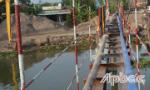 Hạn chế giao thông thủy lưu thông cầu Vàm Trà Lọt