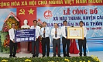 Hậu Thành ra mắt xã đạt chuẩn nông thôn mới