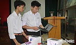 Học sinh với sáng kiến Hệ thống quản lý giờ học thông minh