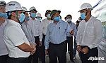 Thủ tướng Chính phủ Nguyễn Xuân Phúc kiểm tra tiến độ cao tốc Trung Lương - Mỹ Thuận