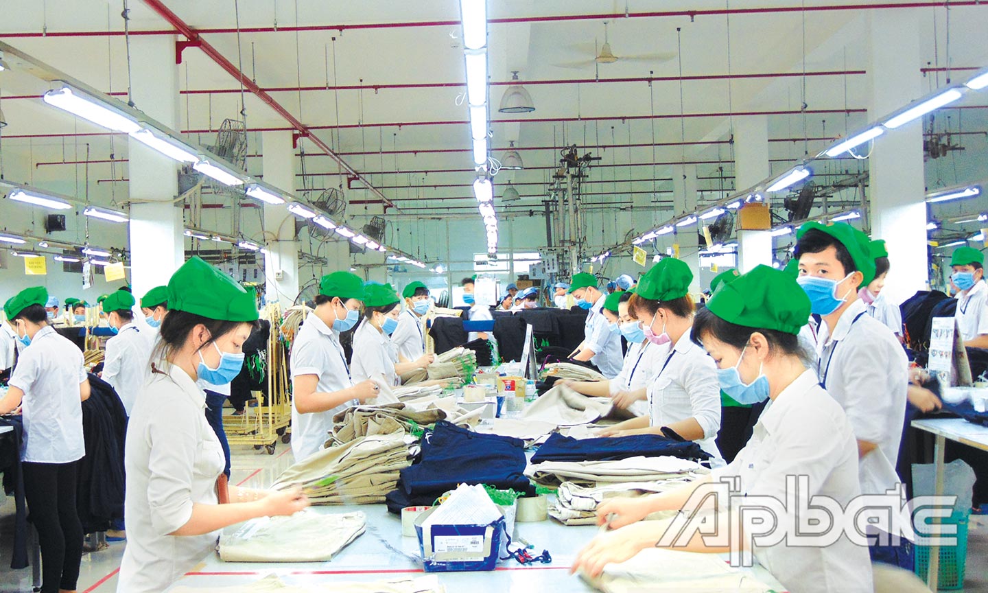 Thời kỳ cơ cấu “dân số vàng” đang mang lại cho Tiền Giang nguồn lao động dồi dào. 	                                               						                            Ảnh: PHƯƠNG NGHI