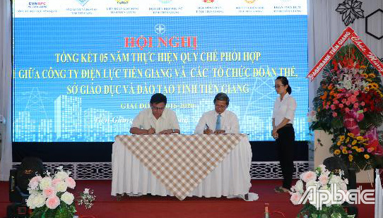 Ký kết quy chế phối hợp giai đoạn 2020-2025.