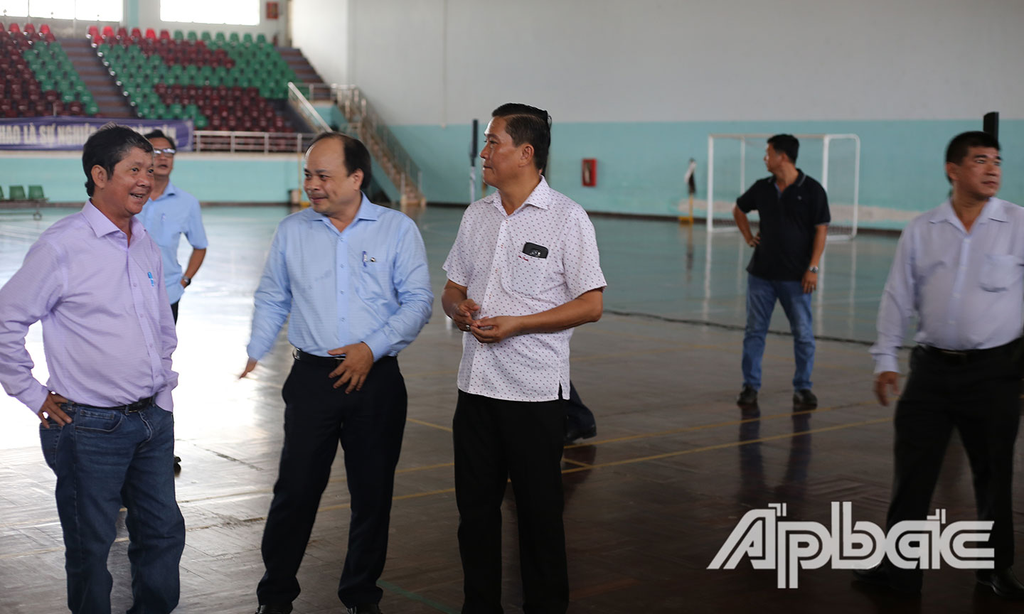 Đảm bảo công tác chuẩn bị Hội thao thành côn tốt đẹp.