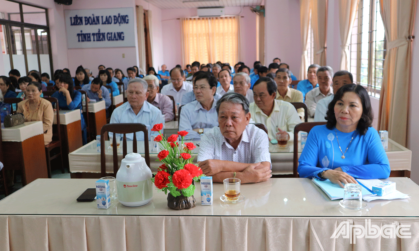 Quang cảnh buổi họp mặt