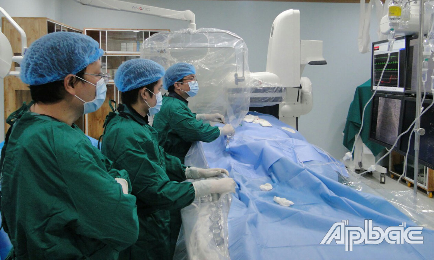 Ngành Y tế tỉnh Tiền Giang quan tâm đầu tư trang thiết bị hiện đại và nâng cao tay nghề để ngày càng nâng chất khám, chữa bệnh cho người dân.