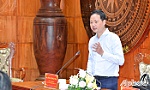 Đoàn công tác Trung ương làm việc về phòng, chống thiên tai tại Tiền Giang