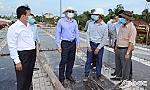 Tiến độ thi công cầu Ngũ Hiệp đạt khoảng 85%