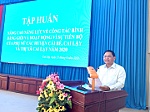 Tập huấn nâng cao năng lực về công tác bình đẳng giới
