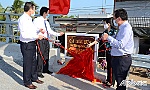 Tiền Giang: Thông xe cầu Long Hưng