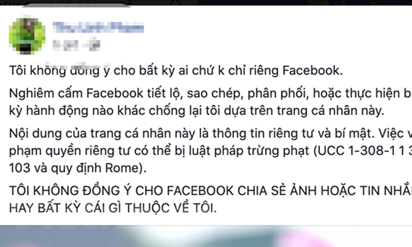 Rất nhiều người đăng tải thông tin này mà hoàn toàn không biết rằng đây là nội dung giả mạo. (Ảnh chụp màn hình)