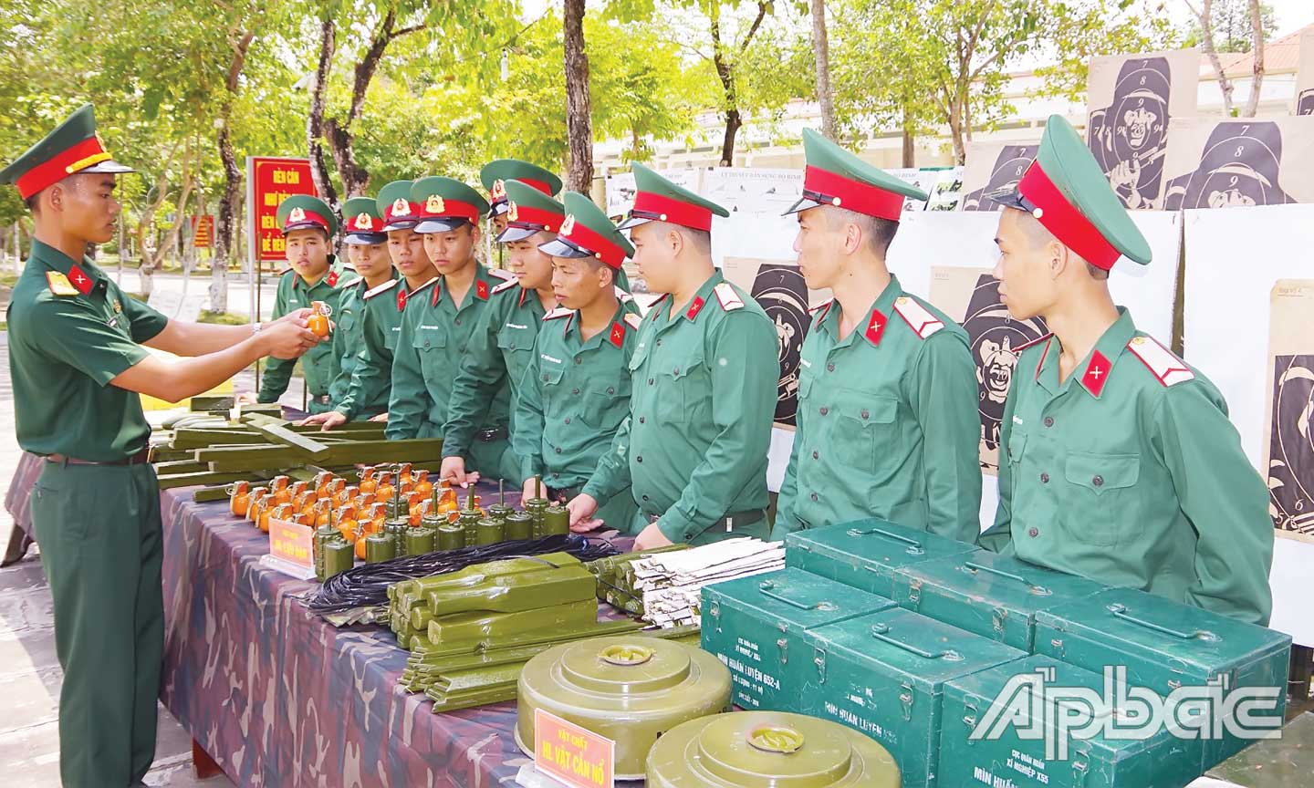 LLVT tỉnh không ngừng nâng cao chất lượng huấn luyện, đáp ứng yêu cầu, nhiệm vụ trong tình hình mới.	                                                                                                                                                                         Ảnh: THANH LÂM