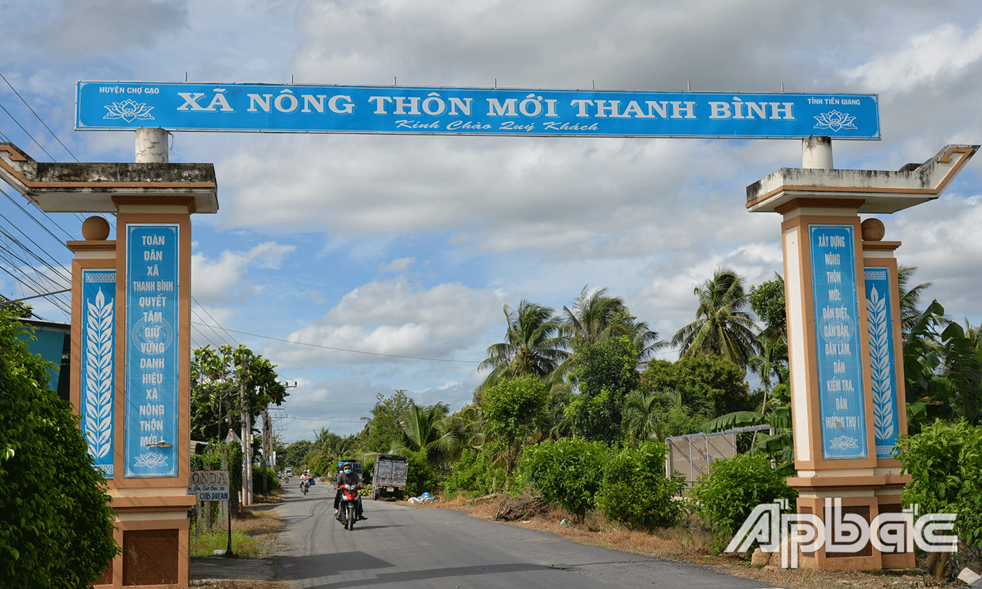 Quê hương Thanh Bình ngày càng phát triển.