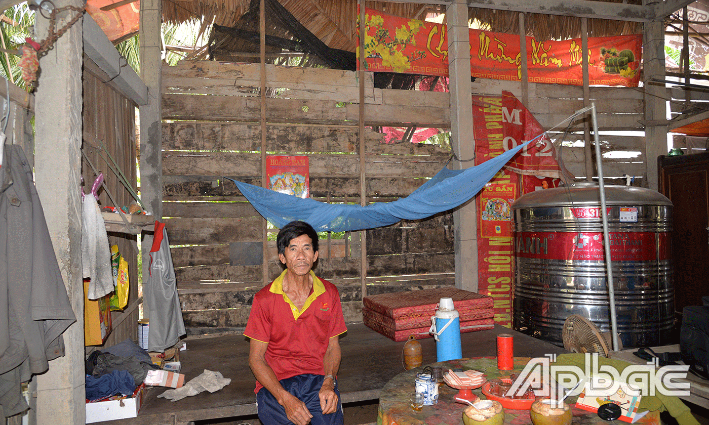 Bên trong căn nhà không có vật gì quý giá
