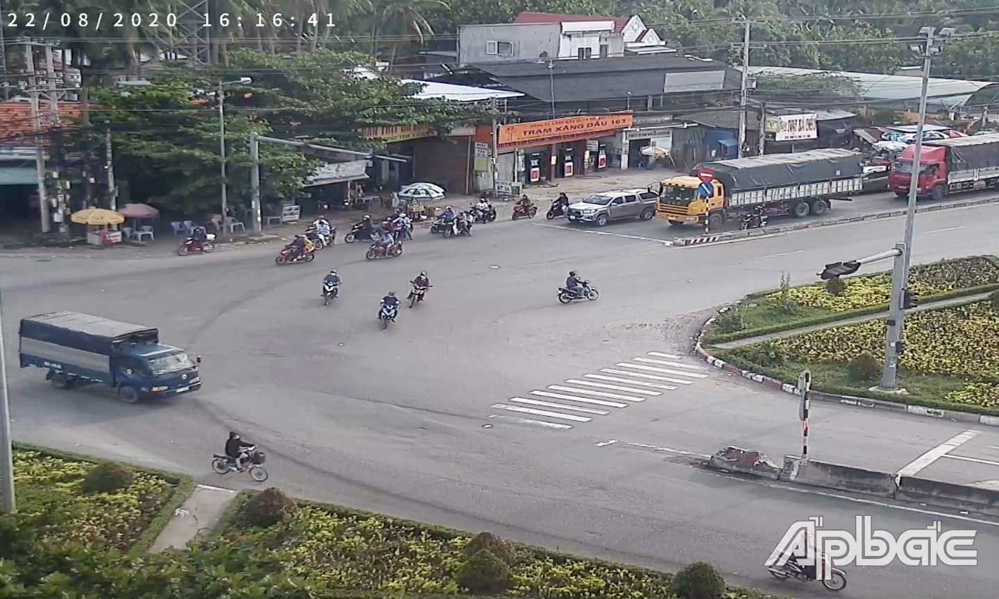 Ảnh chụp vào lúc 16 giờ ngày 22-8