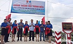 Thị đoàn Gò Công: Khánh thành cầu giao thông nông thôn