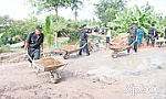 Thấm đượm nghĩa tình quân dân