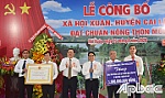 Hội Xuân ra mắt xã đạt chuẩn nông thôn mới