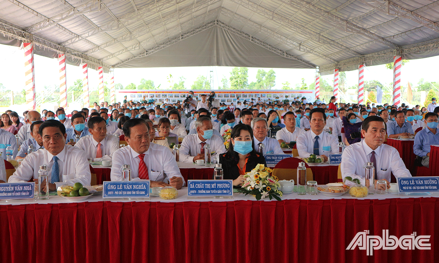 Quang cảnh buổi lễ 
