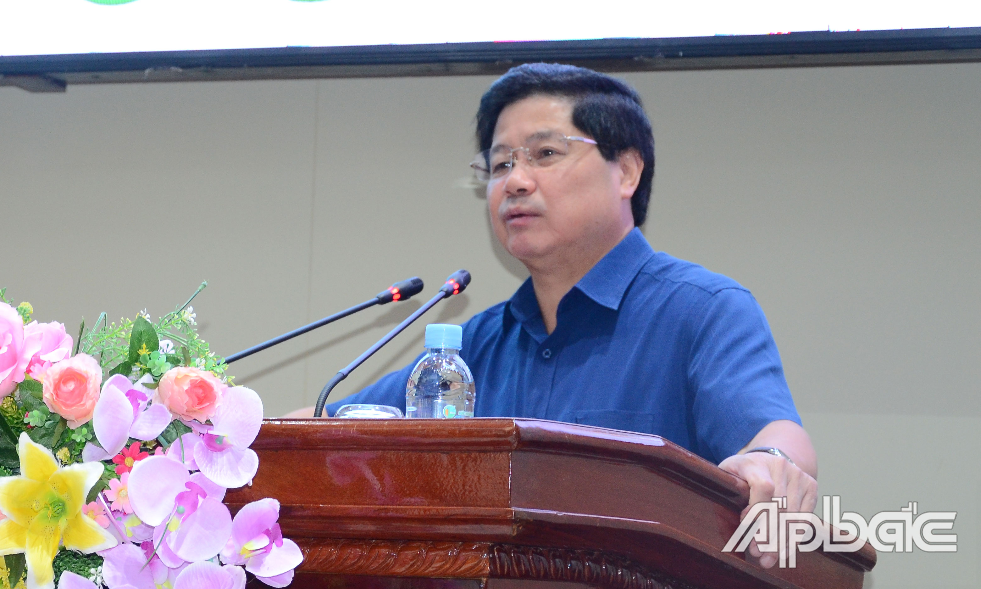 Thứ trưởng Bộ NN&PTNT Lê Quốc Doanh phát biểu tại hội nghị.