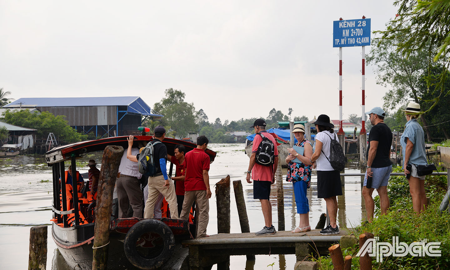 Cái Bè dần trở thành trung tâm phát triển du lịch.