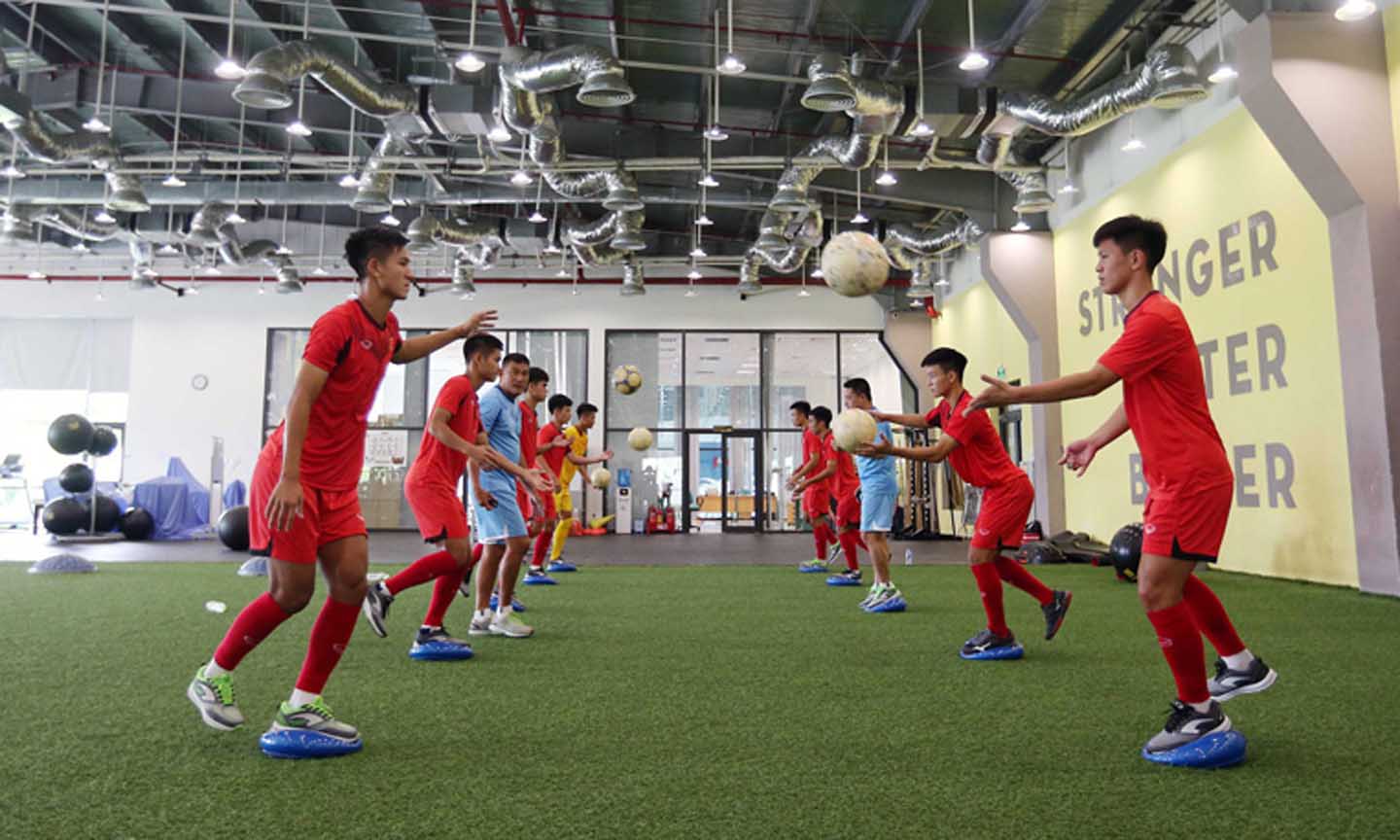 Trung tâm bóng đá trẻ PVF được AFC công nhận là học viện 3 sao. Ảnh: PVF