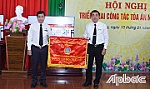Lá cờ đầu của ngành Tòa án Tiền Giang