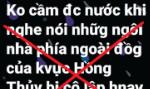 Phạt hành chính bốn trường hợp đăng thông tin sai sự thật về lũ lụt