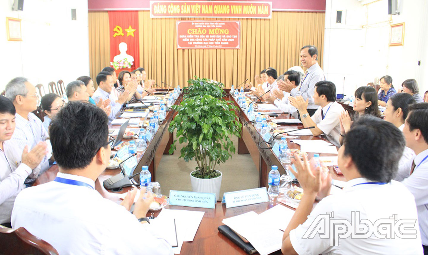 Kiểm tra công tác pháp chế tại Trường Đại học Tiền Giang