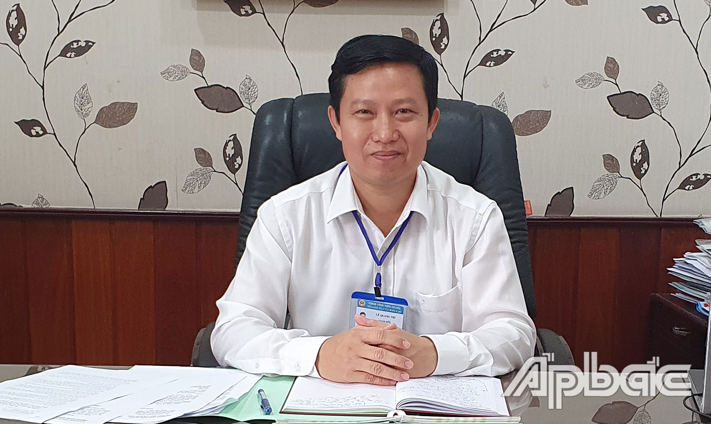 Đồng chí Lê Quang Trí