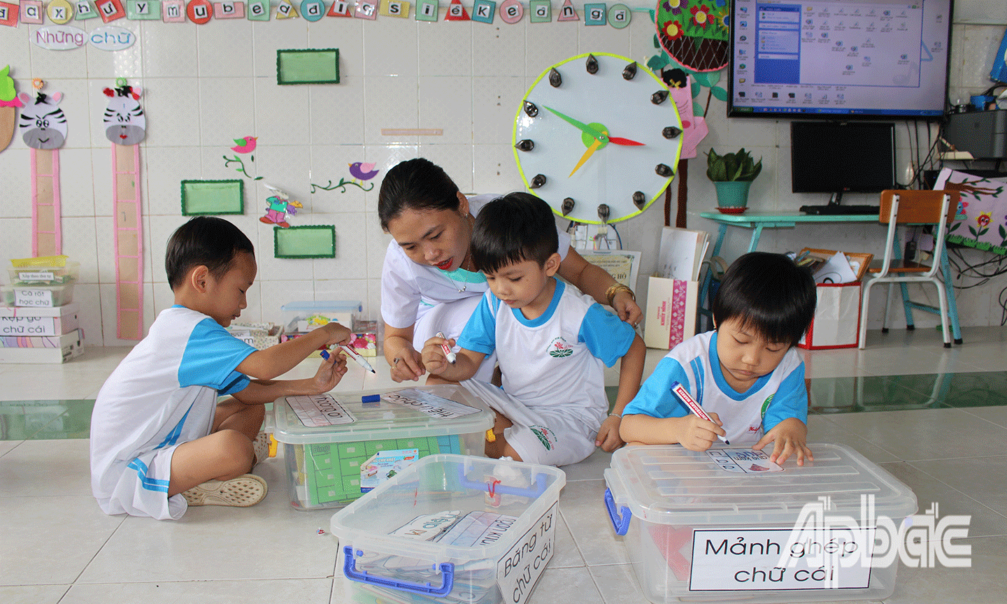 Thời gian qua, việc thực hiện chuyên đề xây dựng trường mầm non lấy trẻ làm trung tâm đã có nhiều lan tỏa tích cực tại các trường mầm non. 