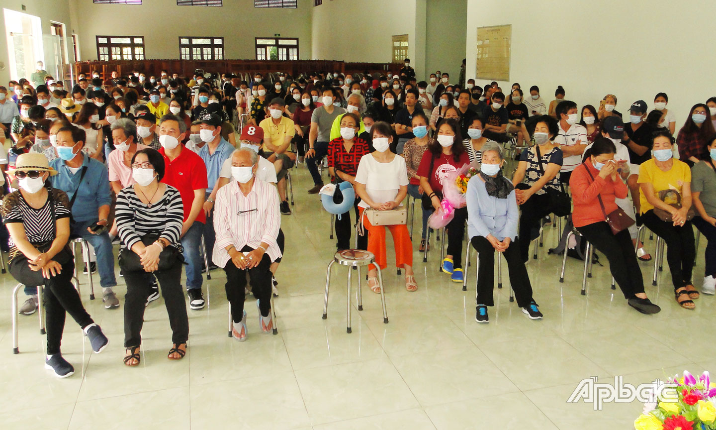 Quang cảnh buổi lễ