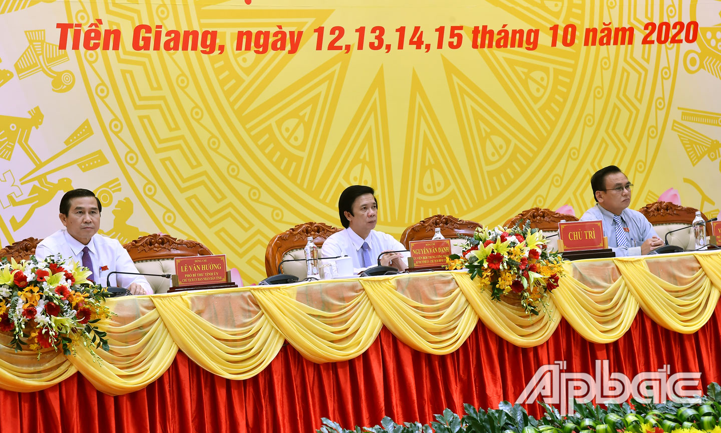 Lãnh đạo tỉnh chủ trì phiên trù bị đại hội