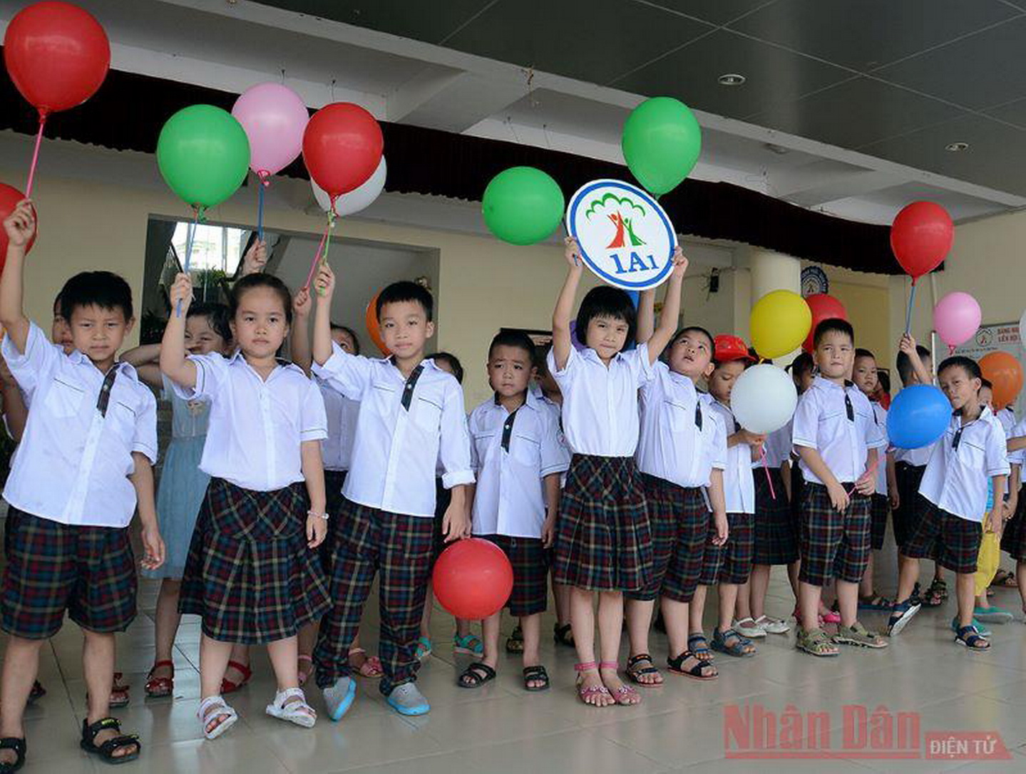 Học sinh tiểu học. Ảnh: DUY LINH