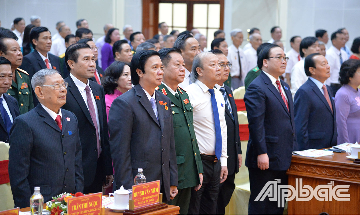  Nghi thức chào cờ  Đại hội.  Ảnh: VĂN THẢO