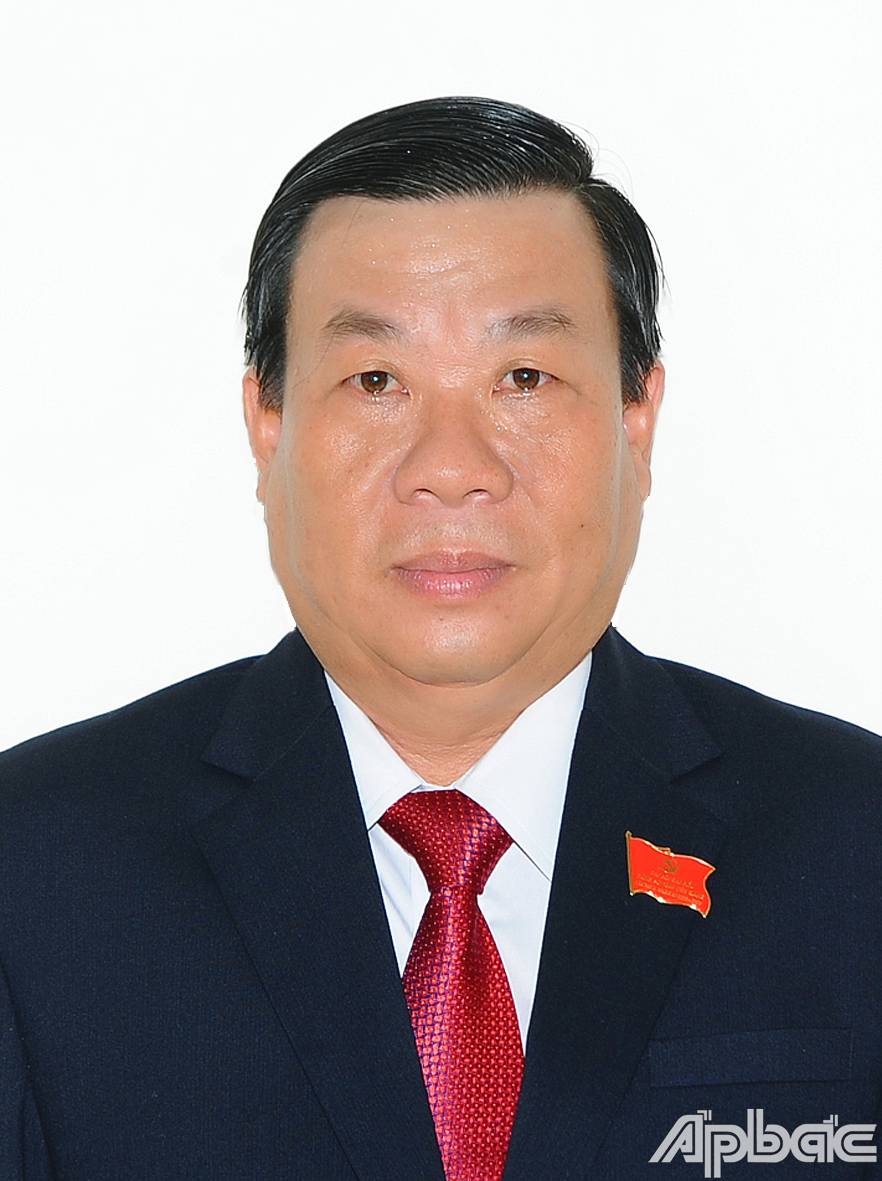 Đồng chí Nguyễn Ngọc Trầm, Chủ nhiệm Ủy ban Kiểm tra Tỉnh ủy Tiền Giang, nhiệm kỳ 2020 - 2025.