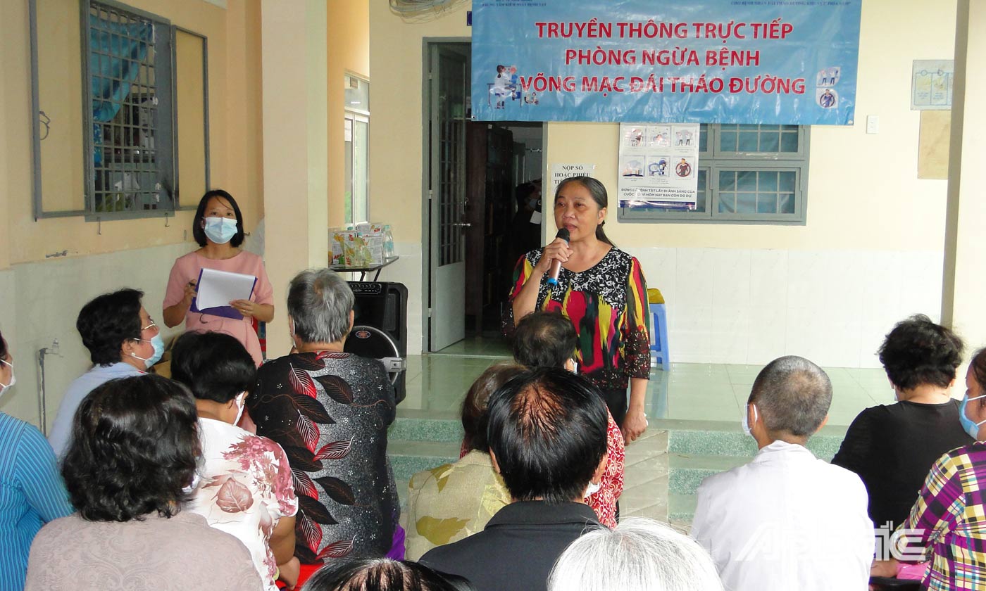 Truyền thông kiến thức về đái tháo đường cho người cao tuổi